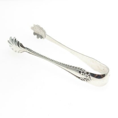ALVIN 925 Sterling Silver Antique Art Deco 1910 Melrose Sugar Tongs
