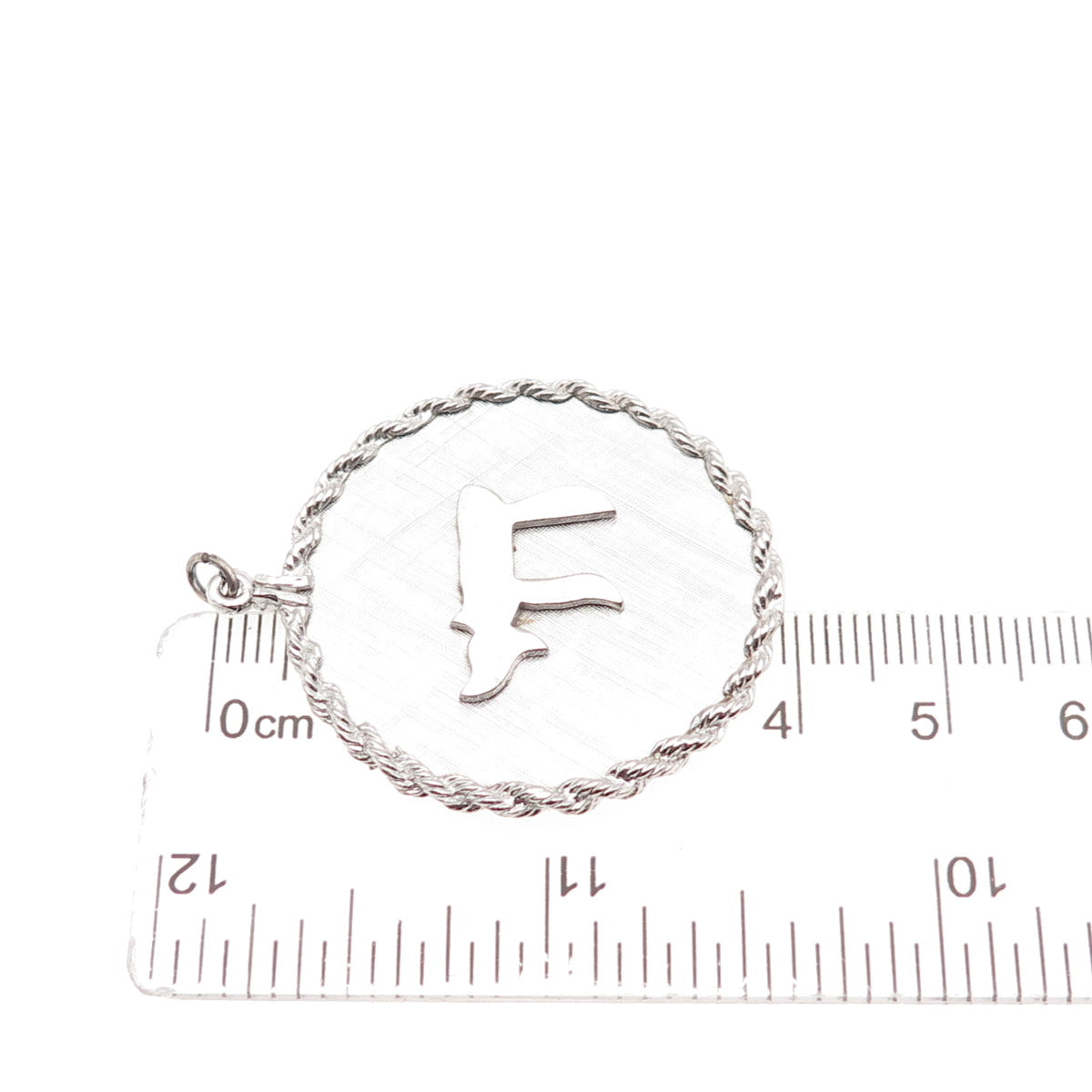 JAY POSON 925 Sterling Silver Vintage Chai Judaica Charm Pendant