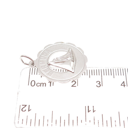 Rembrandt RJL 925 Sterling Silver Vintage Bermuda Sailboat Charm Pendant