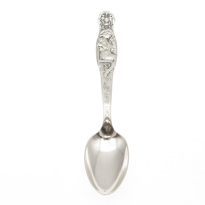Whiting Mfg. 925 Sterling Silver Antique Art Deco New Amsterdam Coffee Spoon