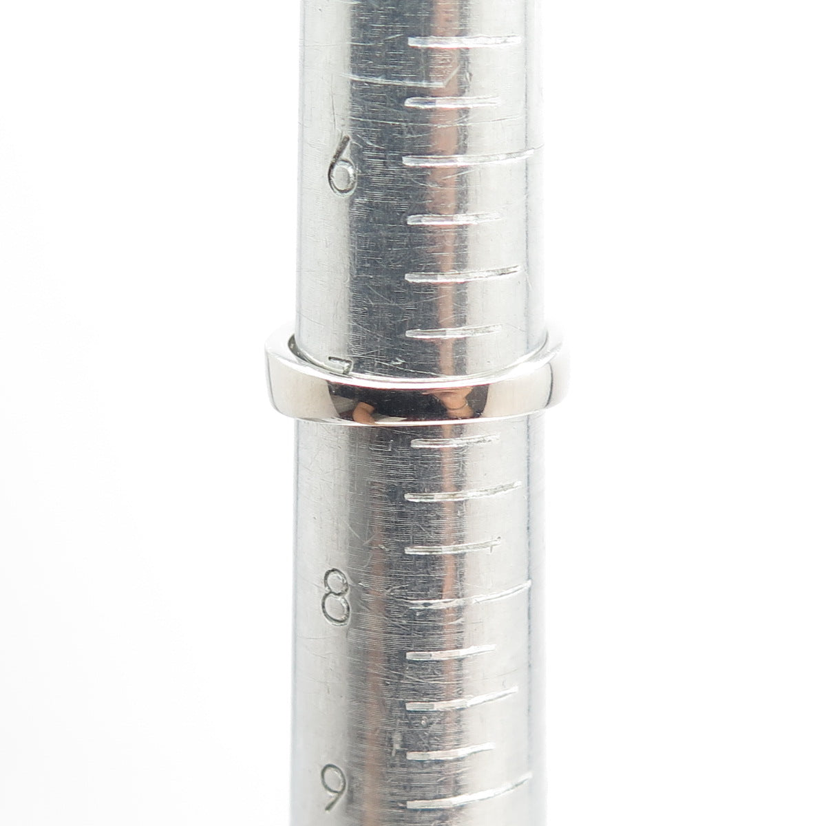 925 Sterling Silver Pave C Z Ring Size 7.25