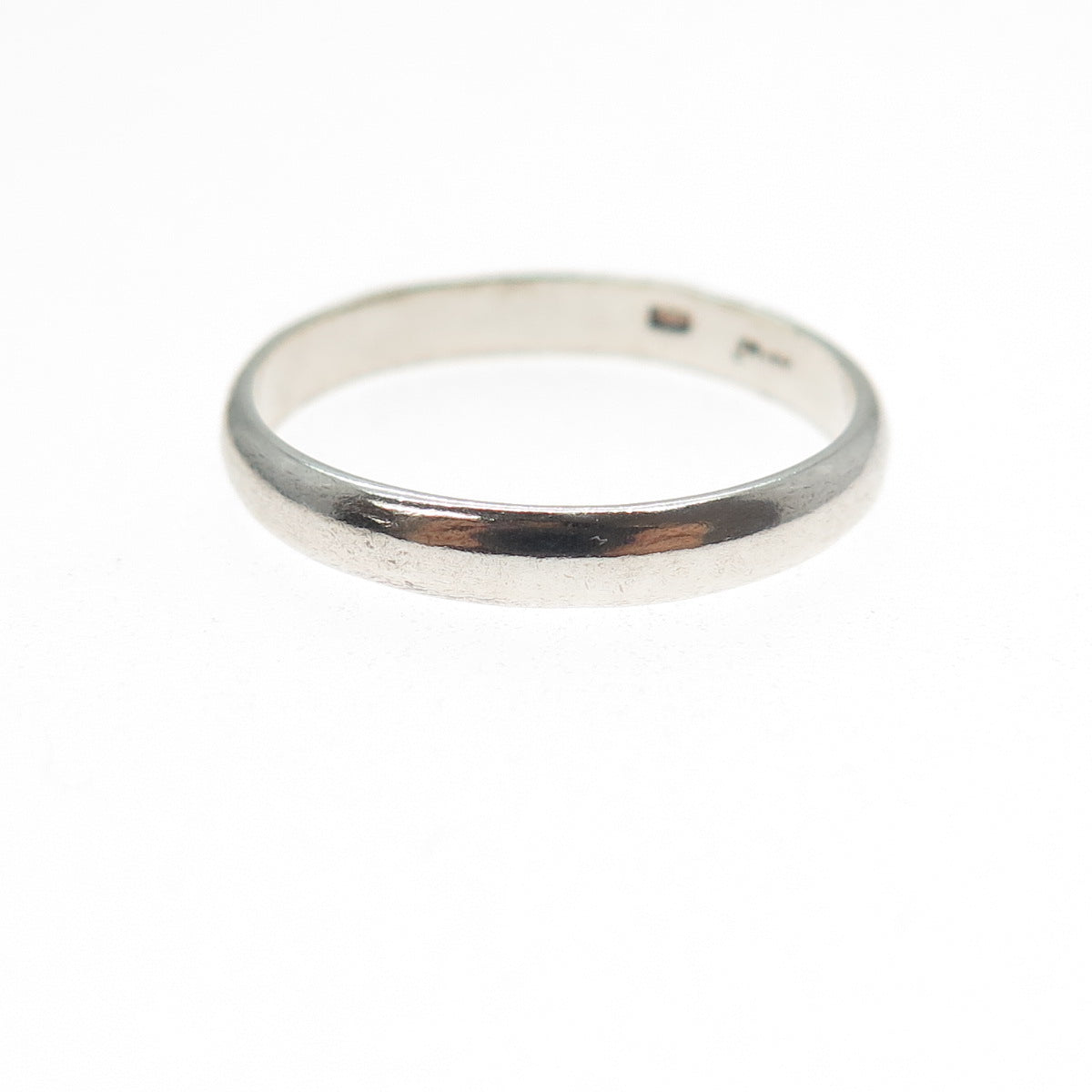 BOMA 925 Sterling Silver Vintage Classic Wedding Band Ring Size 8.75