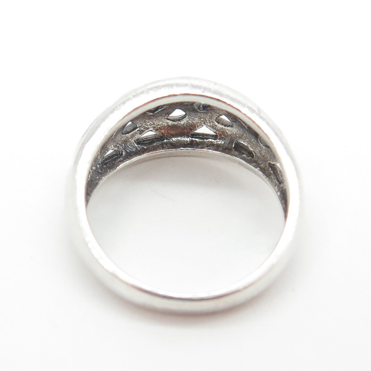 925 Sterling Silver Vintage Celtic Knot Ring Size 6.75