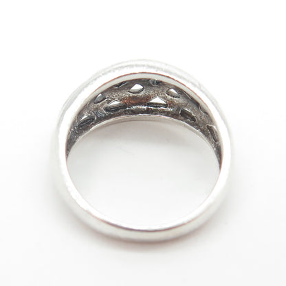 925 Sterling Silver Vintage Celtic Knot Ring Size 6.75