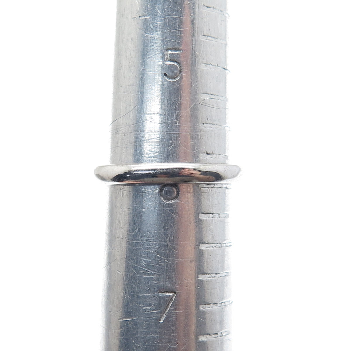 925 Sterling Silver Real Emerald-Cut Amethyst Gemstone Ring Size 6