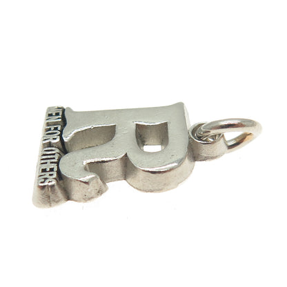 925 Sterling Silver Vintage "R Men For Others" Pendant