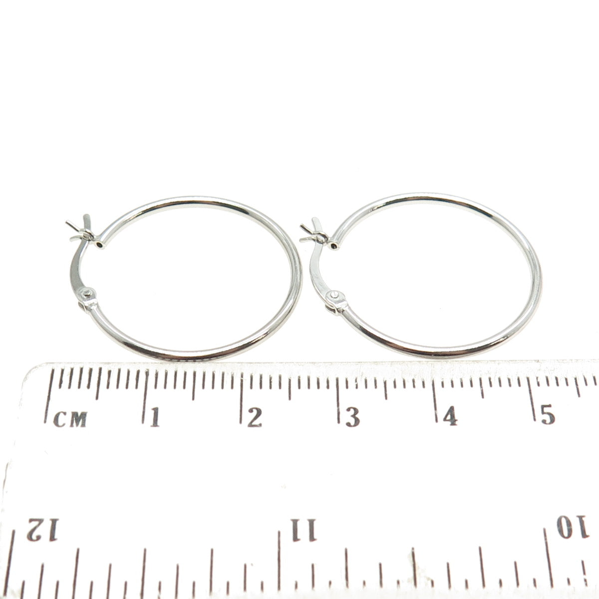 925 Sterling Silver Hoop Earrings