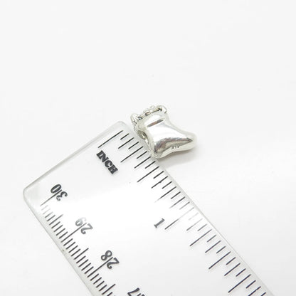 925 Sterling Silver Vintage Pandora Christmas Soak / Keepsake Bead Charm