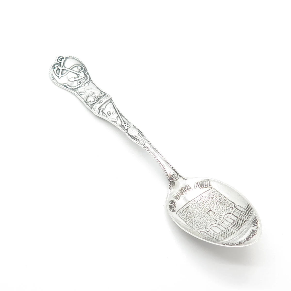 925 Sterling Silver Antique Watson States & Cities Newport RI. Demitasse Spoon