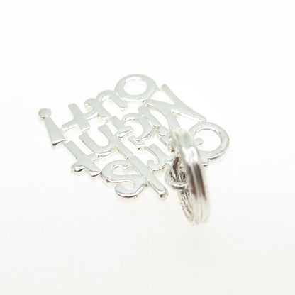 925 Sterling Silver "Girls Night Out!" Pendant