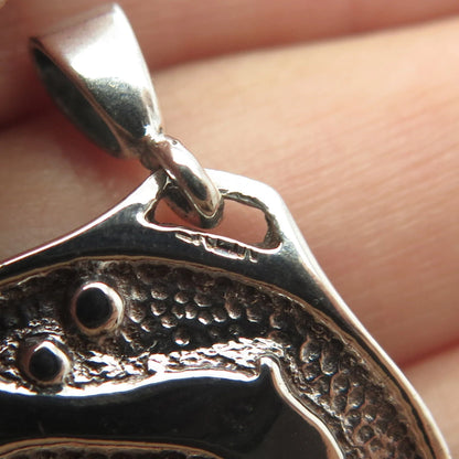 925 Sterling Silver Vintage Acropolis 1983-1993 Medal Pendant