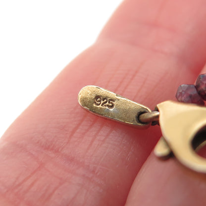 925 Sterling Gold Plated Vintage Real Baroque Pearl & Crystal Belly Necklace 72"