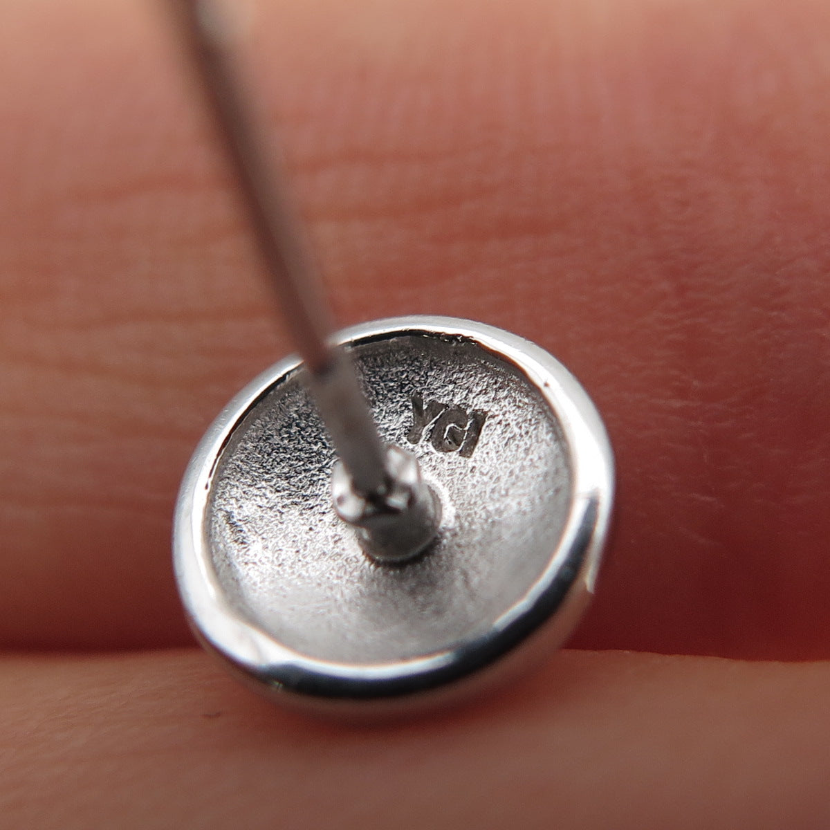 925 Sterling Silver Flower / Umbrella Stud Earrings