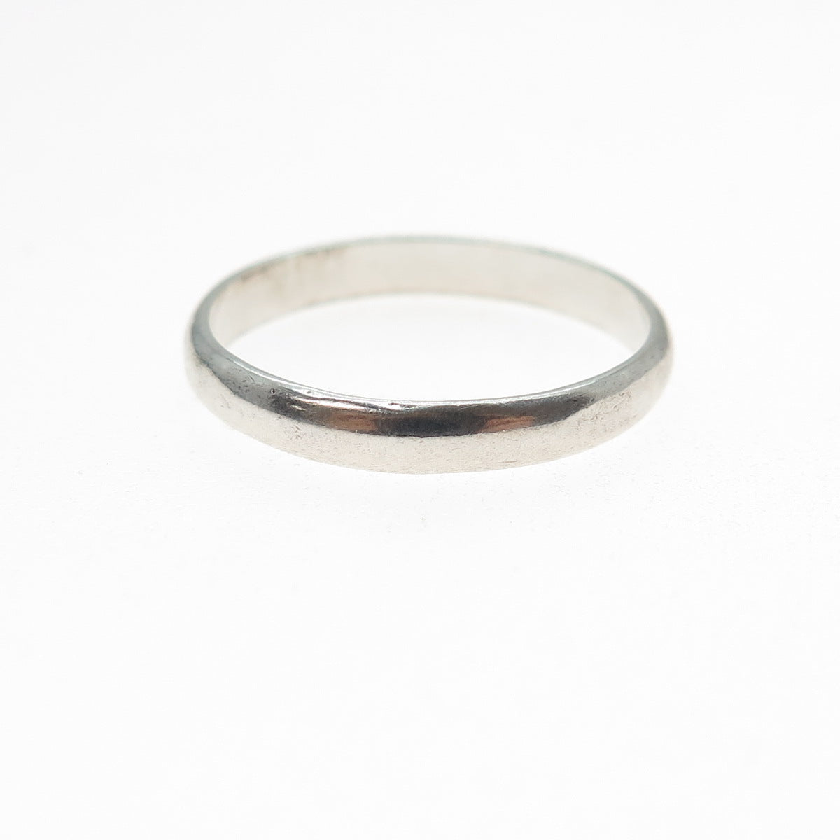 BOMA 925 Sterling Silver Vintage Classic Wedding Band Ring Size 8.75