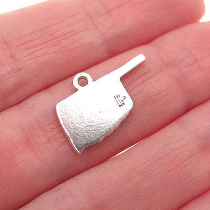 James Avery 925 Sterling Silver Vintage I Love Oklahoma Mini Charm Pendant