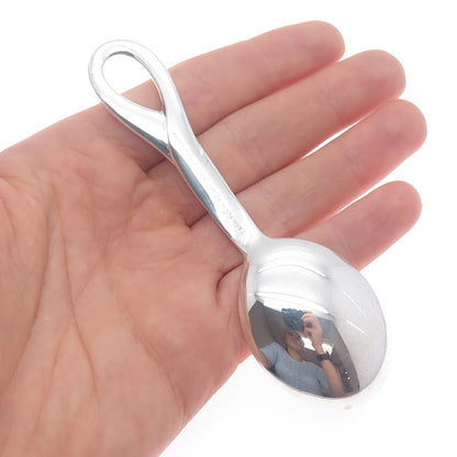 TIFFANY & CO Elsa Peretti 925 Sterling Silver Vintage Padova Baby Spoon w/ Pouch
