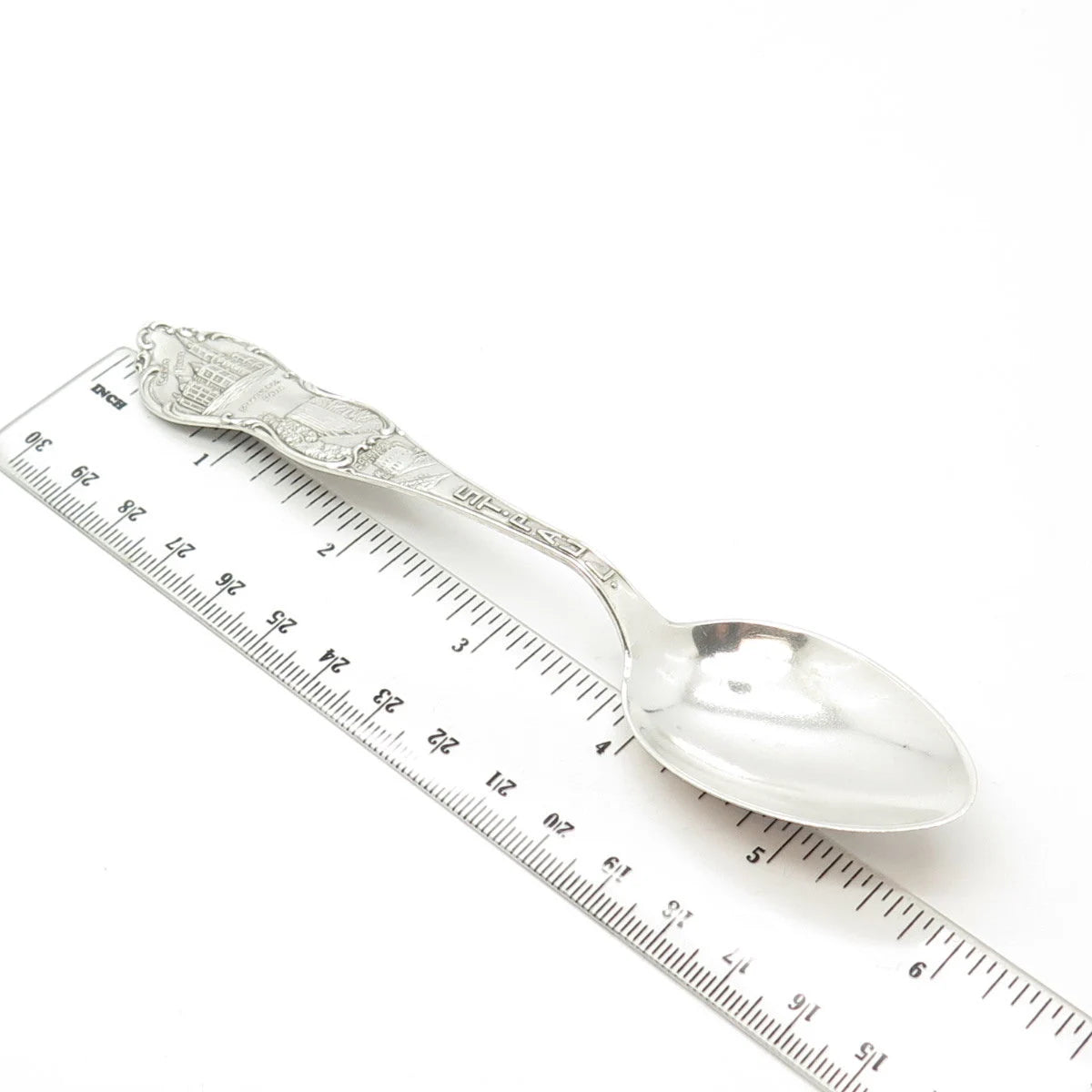 925 Sterling Silver Antique Art Deco Caron Bros St. Paul States & Cities Spoon