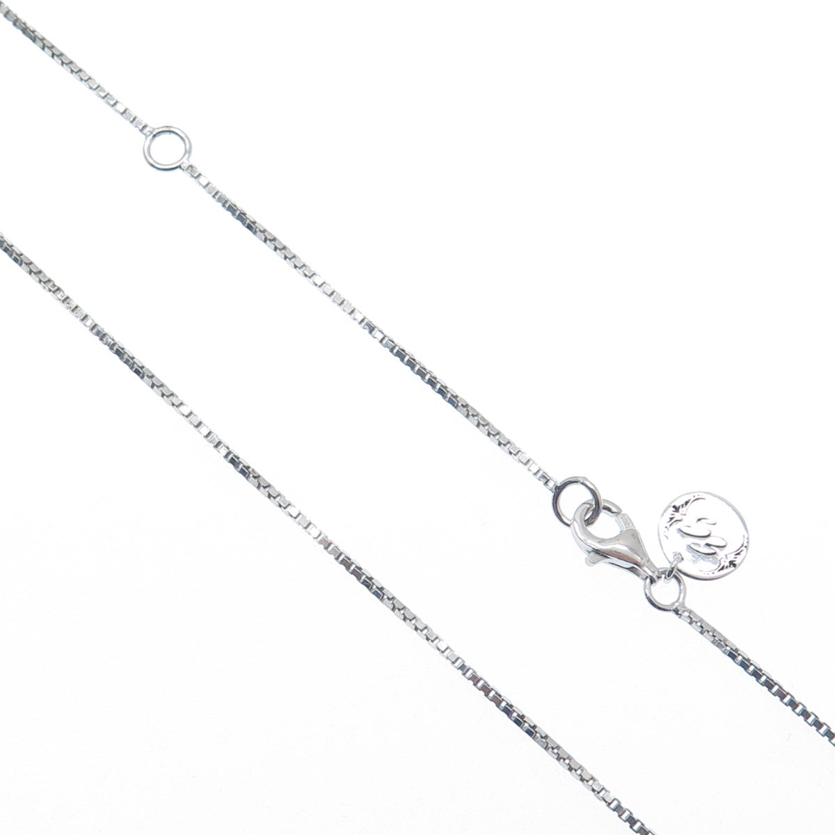 EMMA SKYE DSMK Sterling Real London Blue & White Topaz Flower Necklace 16-18"