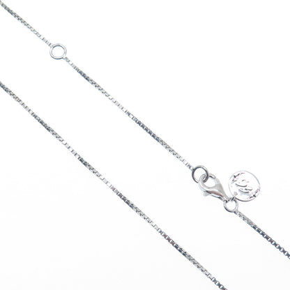 EMMA SKYE DSMK Sterling Real London Blue & White Topaz Flower Necklace 16-18"