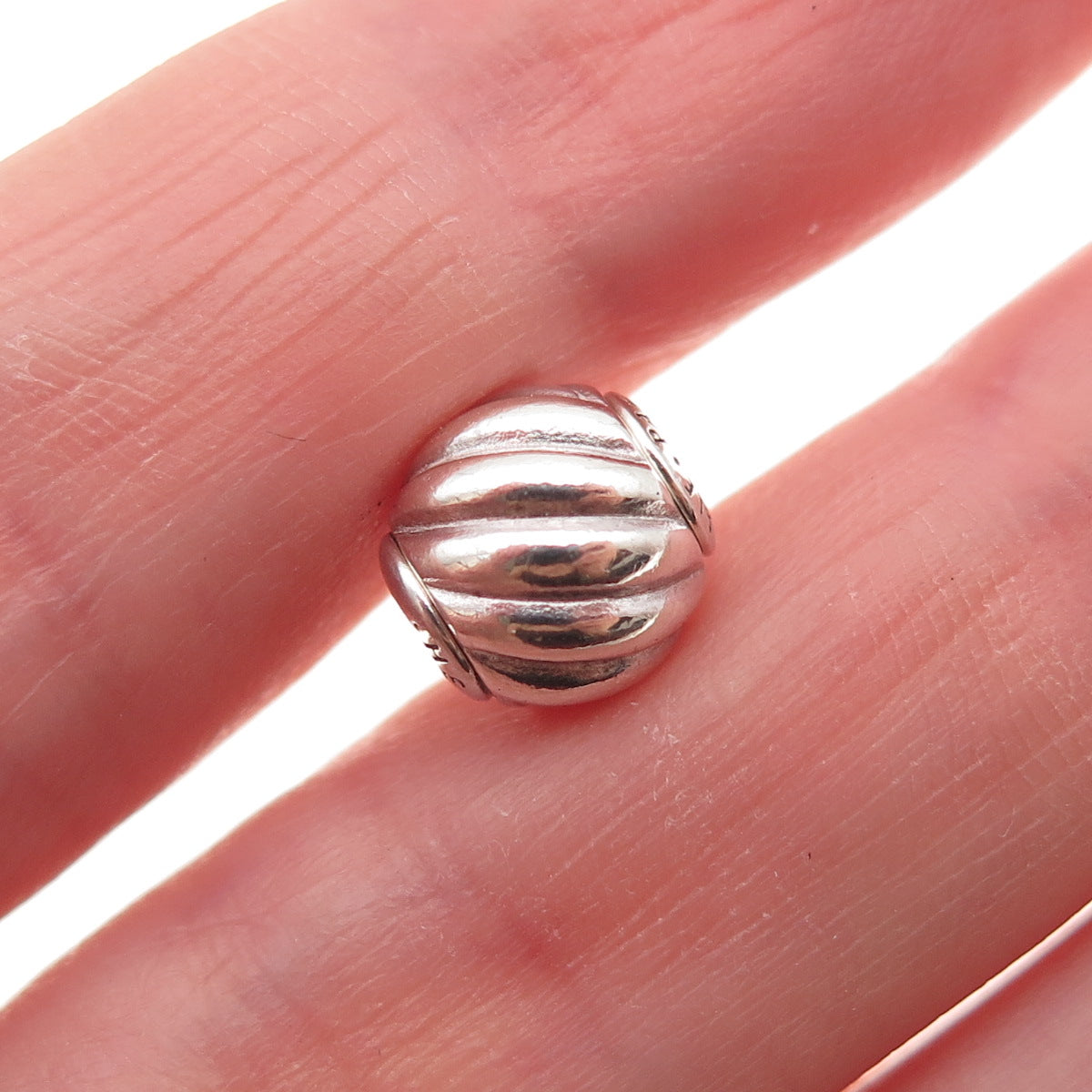 Pandora 925 Sterling Silver Essence Health Slide Bead Charm