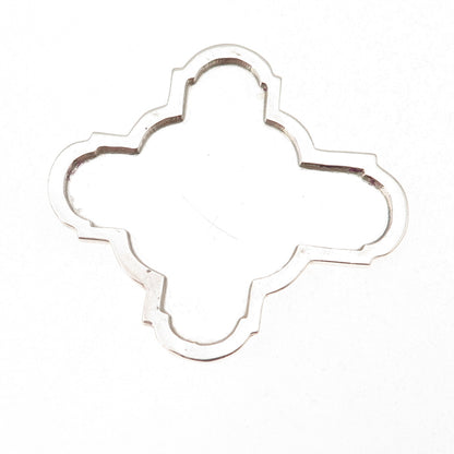 Sergio Bustamante 925 Sterling Vintage Mexico Cross Pin Pendant (missing part)