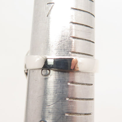 925 Sterling Silver Vintage Friendly Dolphin Ring Size 8