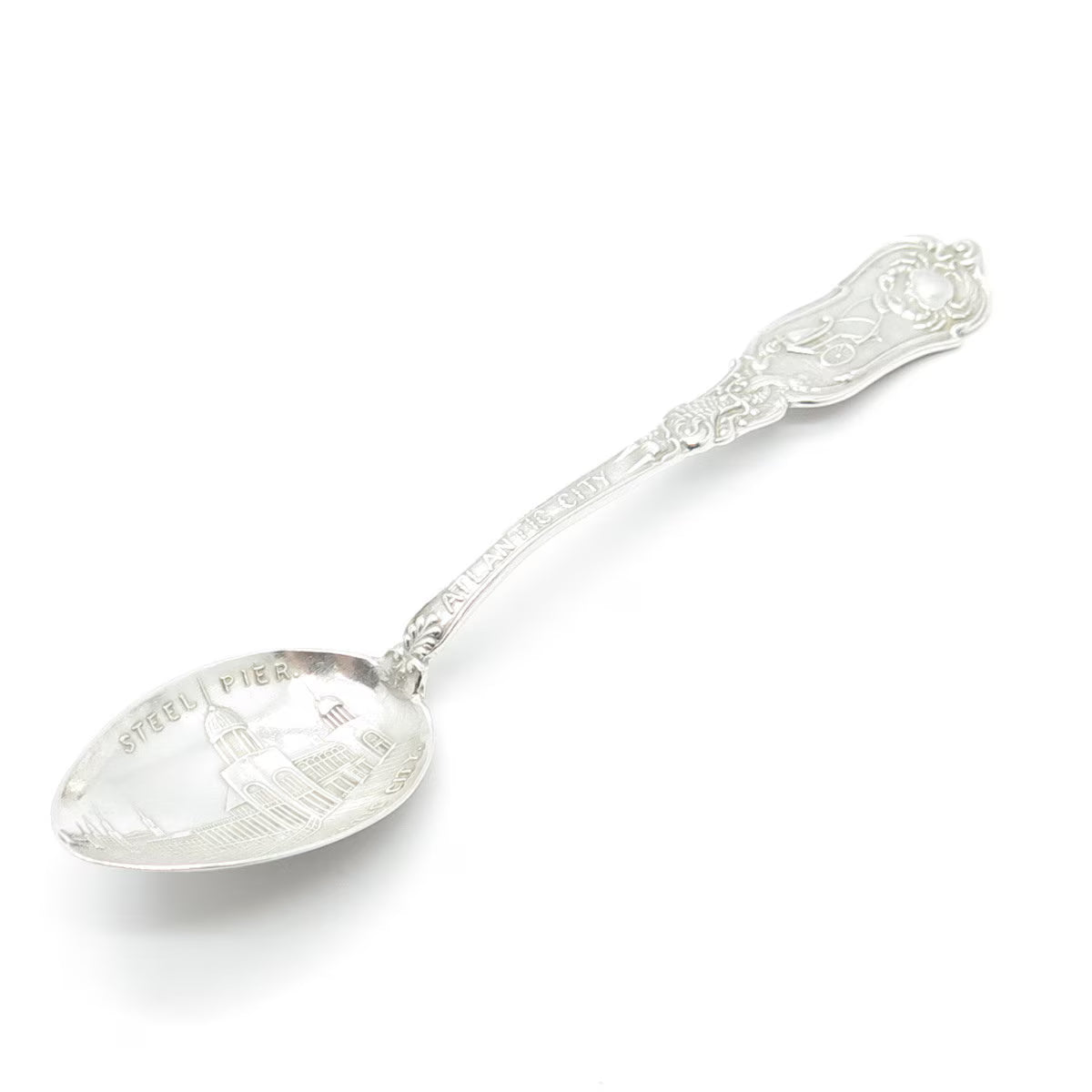 925 Sterling Silver Antique Codding Bros & Heilbron "Atlantic City" Spoon