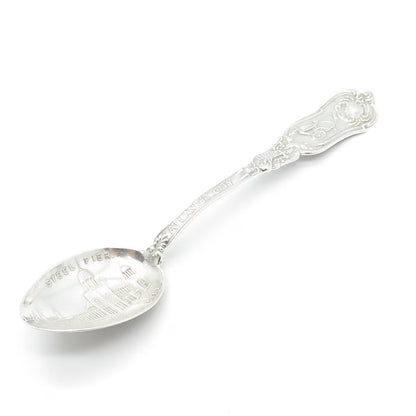 925 Sterling Silver Antique Codding Bros & Heilbron "Atlantic City" Spoon