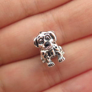 CHAMILIA & DISNEY 925 Sterling Silver Lucky The Dalmatian Slide Bead Charm