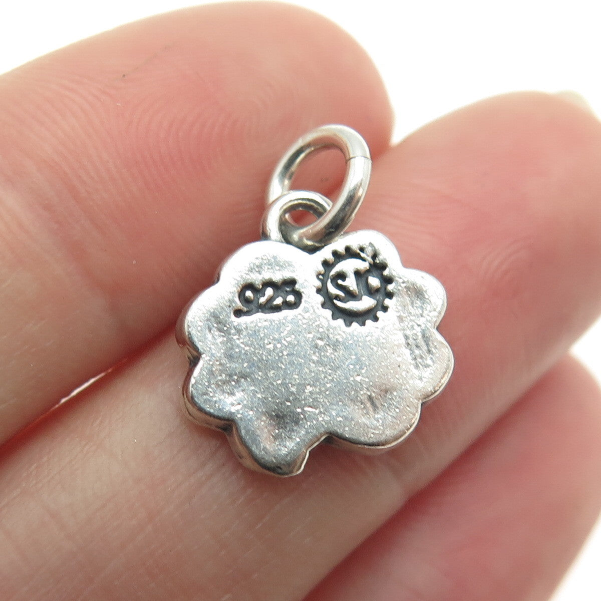 SUNDANCER 925 Sterling Silver Vintage "Follow Your Dreams" Minimalist Pendant