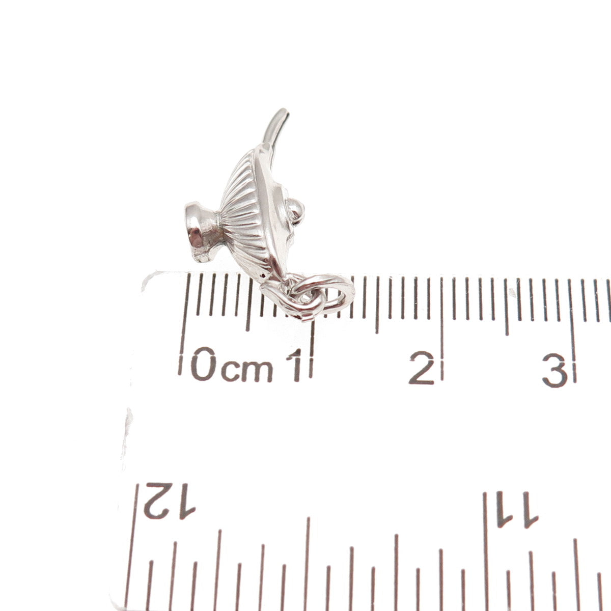 AE Art's Elegance 925 Sterling Silver Vintage Aladdin Lamp 3D Mini Charm Pendant