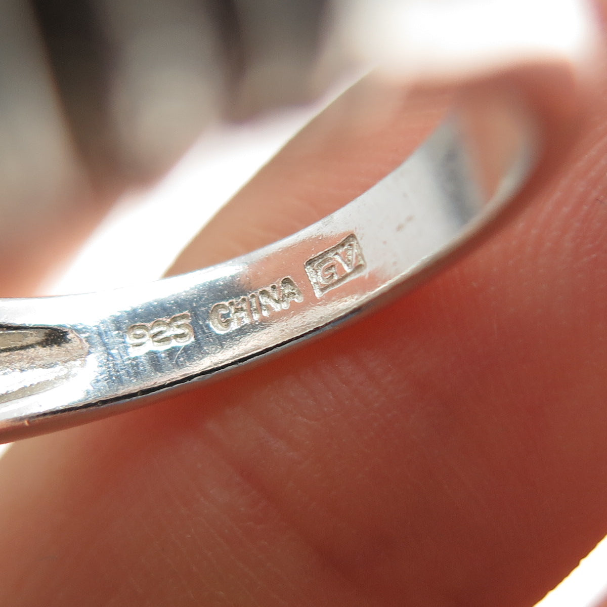 925 Sterling Silver Vintage Modernist Ribbed Dome Ring Size 7