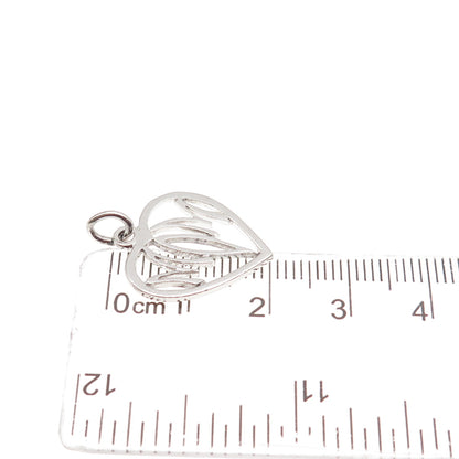 JACOBY BENDER 925 Sterling Silver Vintage Mom Heart Mini Charm Pendant
