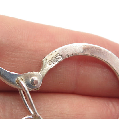 925 Sterling Silver Vintage Tribal God Key Chain Ring