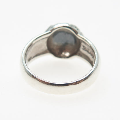 MWS Mark Wasserman Samara Sterling Silver Vintage Woven Oxidized Ring Size 6.25
