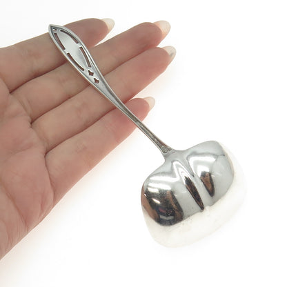 WEIDLICH 925 Sterling Silver Antique Art Deco WED2 Solid Piece Cream Ladle