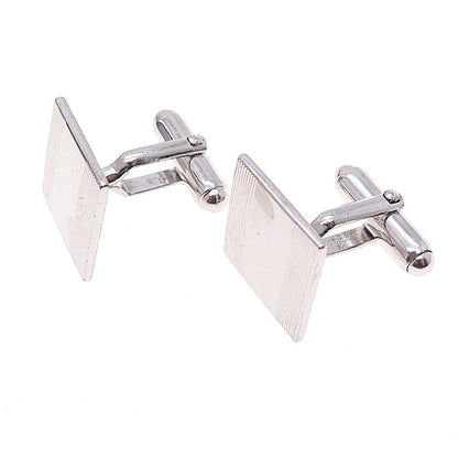 925 Sterling Silver Vintage Square Cufflinks