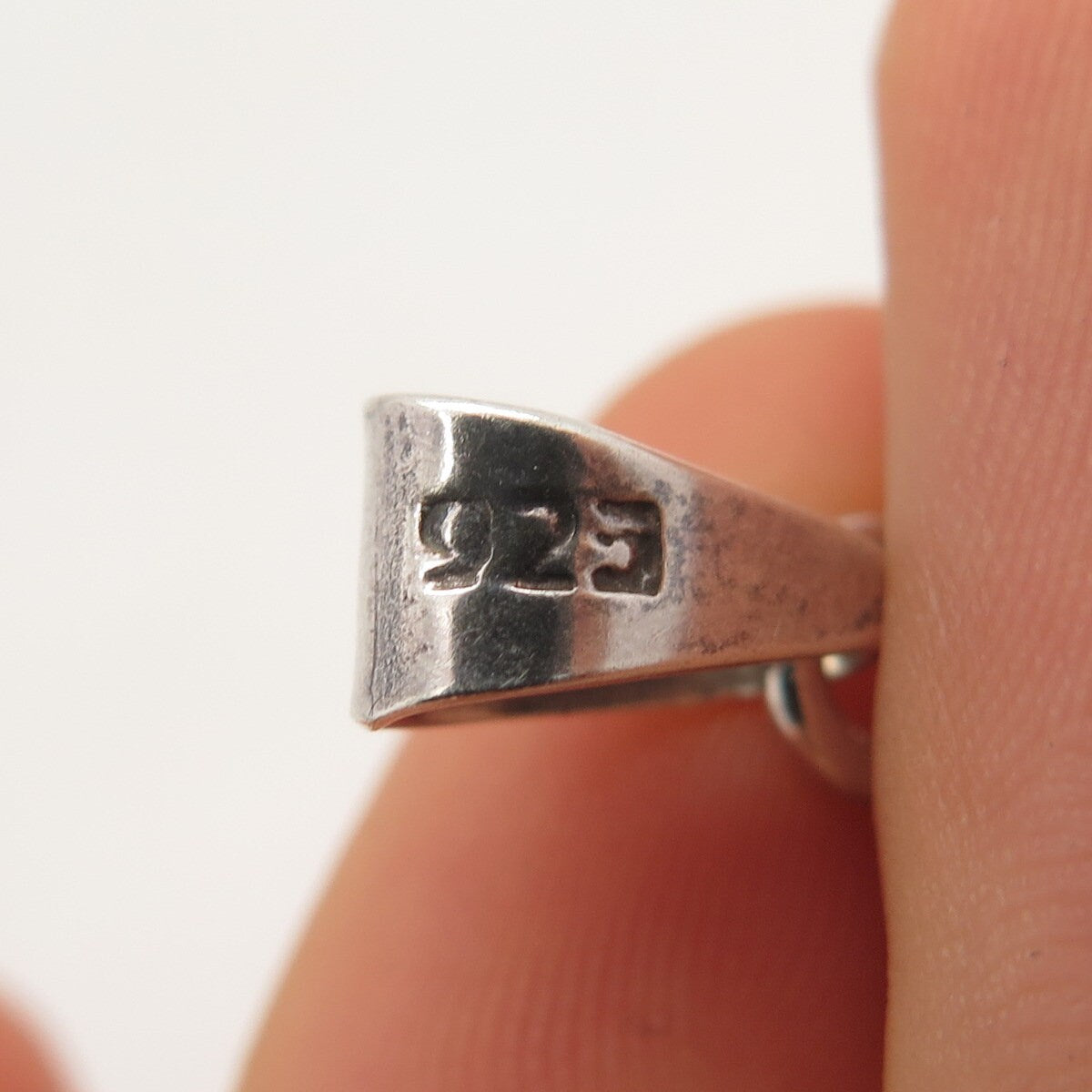 925 Sterling Silver Vintage Mexico Human Pendant