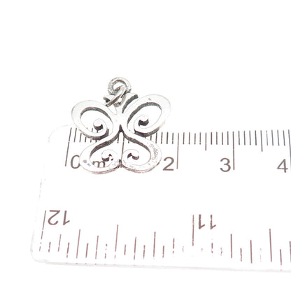 JAMES AVERY 925 Sterling Silver Vintage Spring Butterfly Charm Pendant