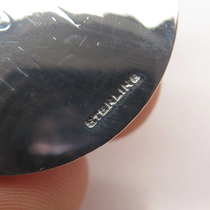 925 Sterling Silver Vintage Runner Pendant