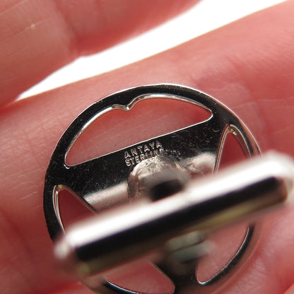 ANTAYA 925 Sterling Silver Vintage Holy Spirit Cufflinks