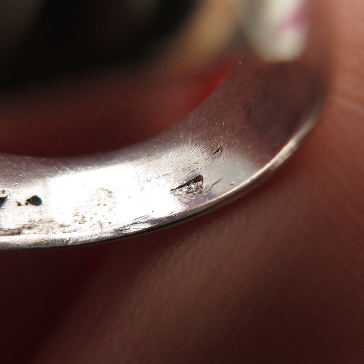 925 Sterling Silver Vintage Modernist Dolphin Ring Size 6.75