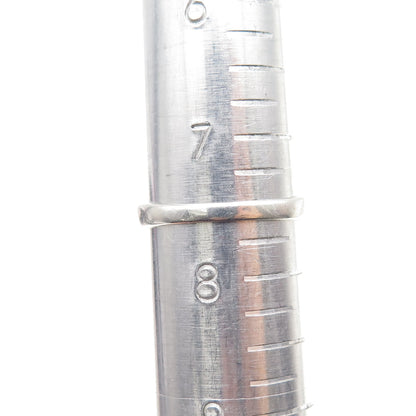 925 Sterling Silver Vintage Butterfly Couple Oxidized Ring Size 7.5