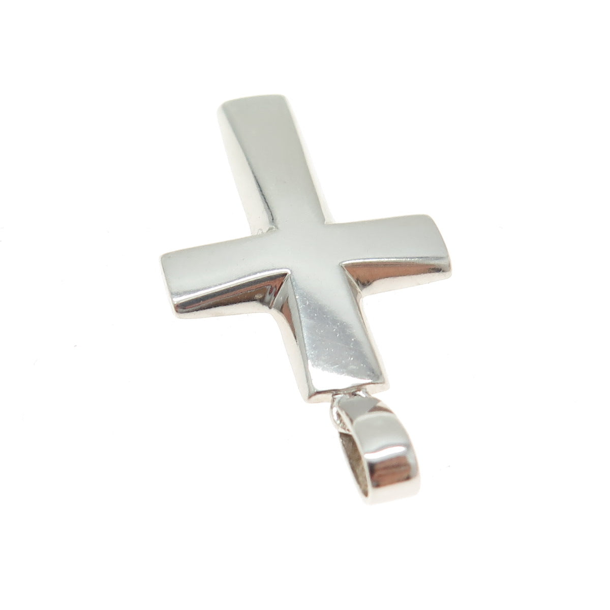 925 Sterling Silver Vintage Cross Pendant