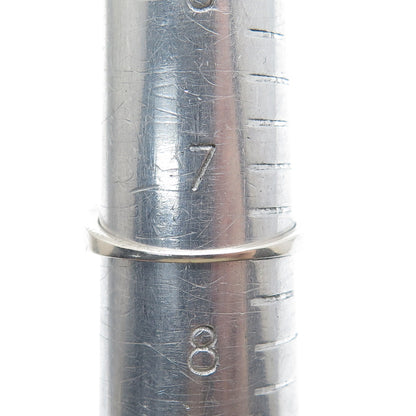 925 Sterling Silver Real Round-Cut Diamond & Chrome Diopside Ring Size 7.5