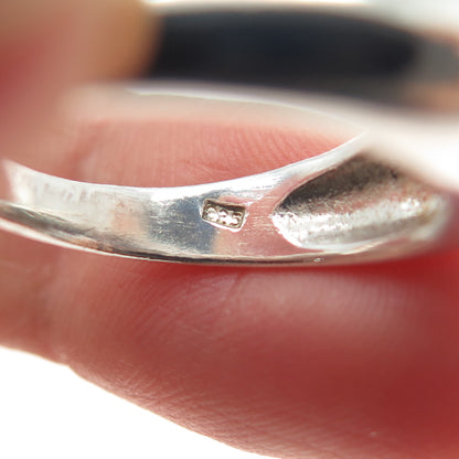 925 Sterling Silver Vintage Cross Religious Ring Size 7.25