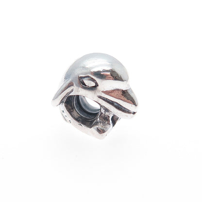 PANDORA 925 Sterling Silver Dolphin Slide Bead Charm