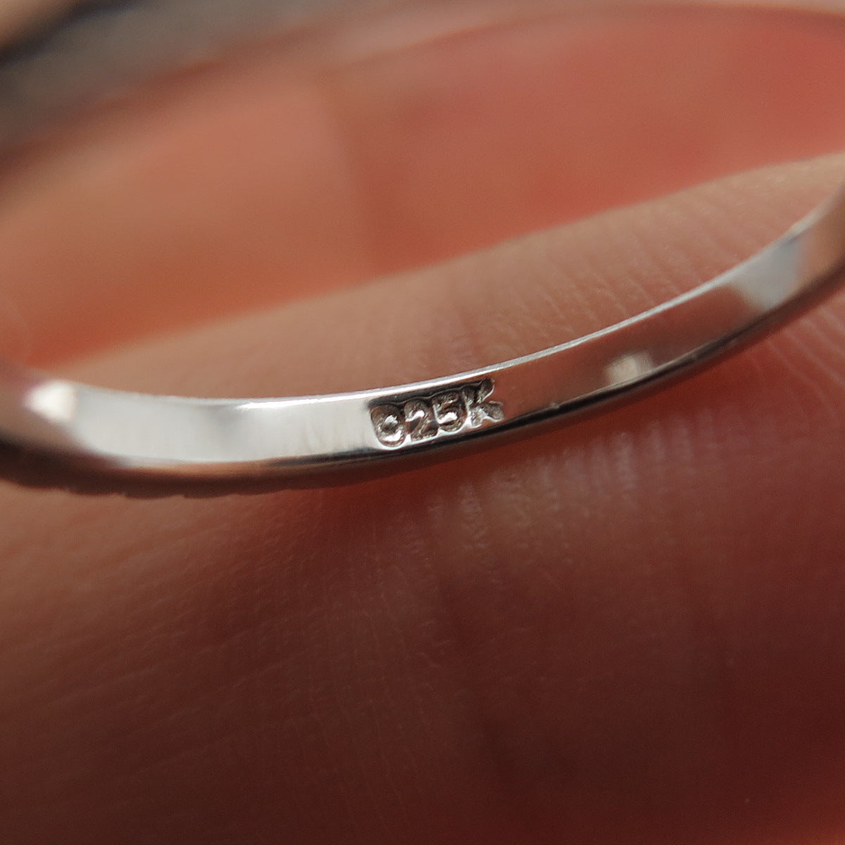 925 Sterling Silver Round-Cut C Z Cross Ring Size 6