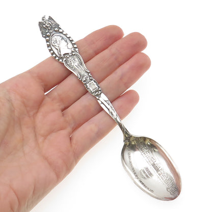 Campbell Metcalf 925 Sterling Silver Antique Art Deco Washington DC Coffee Spoon