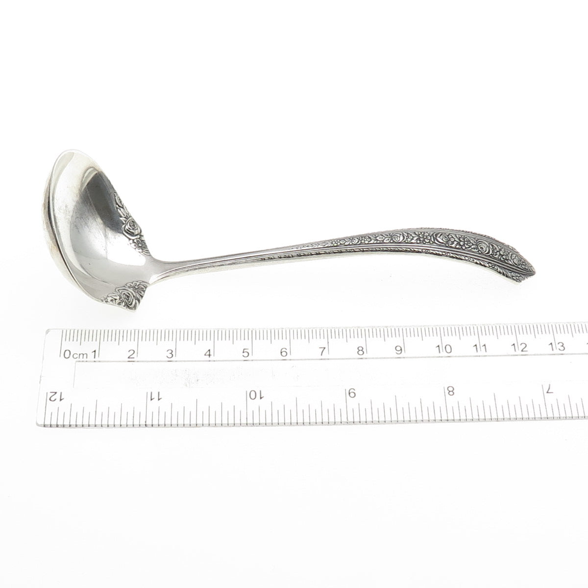 Wallace 925 Sterling Silver Antique Art Deco 1933 Normandie Cream Ladle
